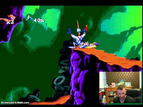 Earthworm Jim - Genesis/Mega Drive - Review/Gameplay - Arcade Attack