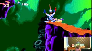 Earthworm Jim - Genesis/Mega Drive - Review/Gameplay - Arcade Attack