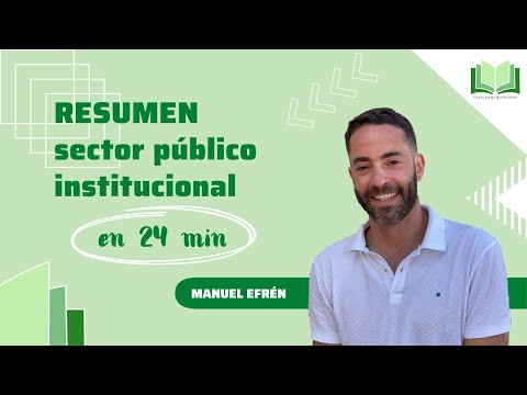 Ley 40 Resumen sector público institucional