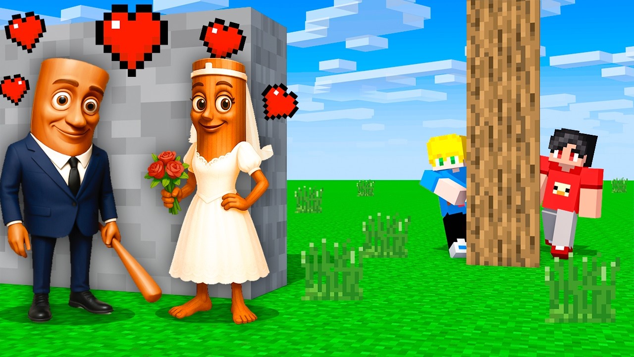 Tung Tung Sahur se Casou no Minecraft!