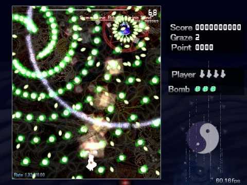 Danmakufu - Sanae Spellcard