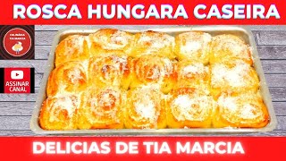 Passo a Passo Como fazer Po Hngaro Rosca Hngara Deliciosa