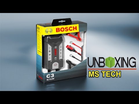 UNBOXING BOSCH C3 CAR & BIKE CHARGER | MS TECH |