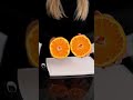 trying the viral oranges