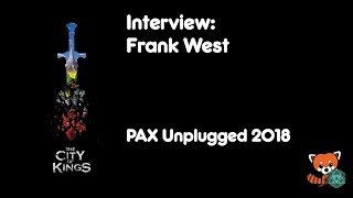 Interview: Frank West (PAX Unplugged 2018)