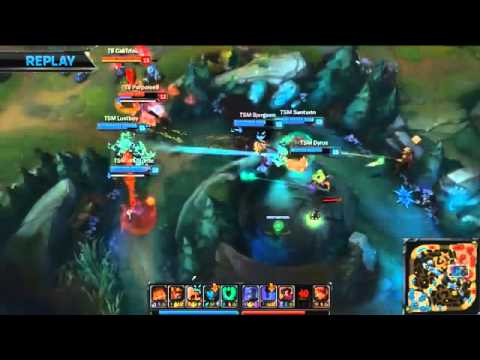 TSM vs T8 - Game 1 Highlights - Week 5 NA LCS SUMMER 2015