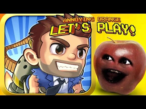 Midget Apple Plays - Jetpack Joyride #1 - YouTube