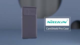 Nillkin CamShield Apple iPhone 12 / 12 Pro Hoesje Camera Slider Zwart Hoesjes