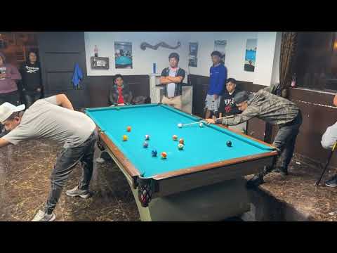 Incredible, Flecha sank 8 balls in less than 2 minutes.