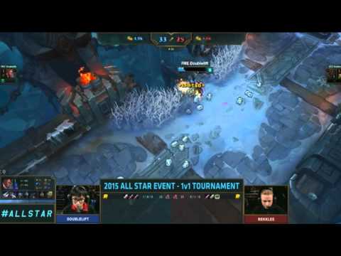 [All-Star 1v1] - Doublelift vs Rekkles Lucian vs Lucian