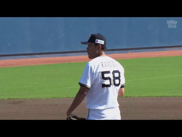 【ファーム】バファローズ・金田 上位打線を3者凡退に抑える!! 2021/8/27 B-H(ファーム)