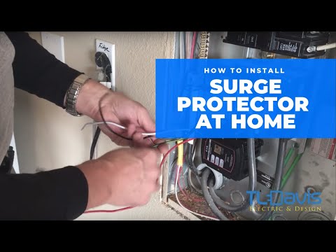 How to install a whole house surge protector