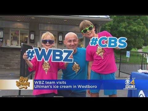 WBZ Visits Uhlman's Ice Cream In Westboro