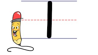 Pencil Pete's Learn to Print - Lowercase l