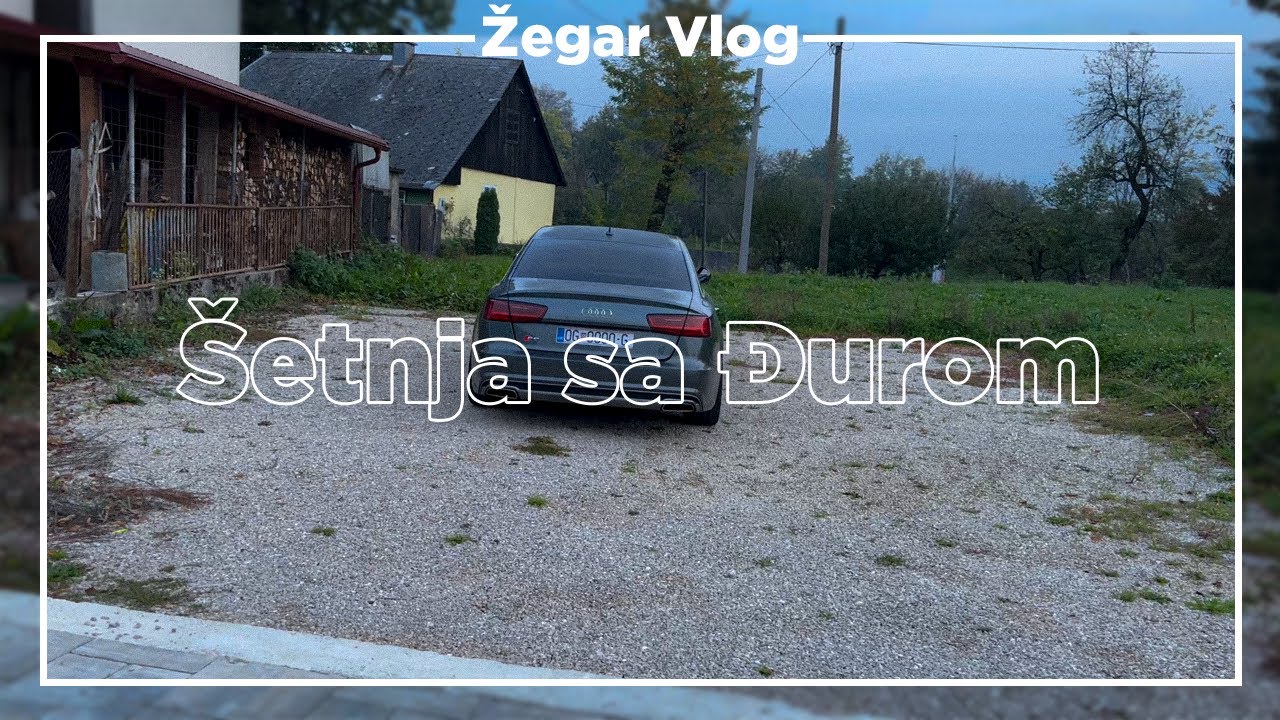 Šetnja kroz Žegar sa Đurom, 4K vlog