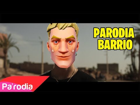 BARRIO - (Parodia Barrio - Mahmood) Fortnite Song