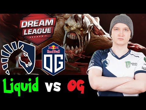 MATUMBAMAN Solo Carry Comeback - Team Liquid vs OG game 2 - DreamLeague season 8 Dota 2