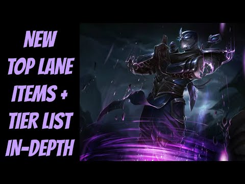 NEW 10.23 Top Items + Tier List IN-DEPTH! -- League of Legends