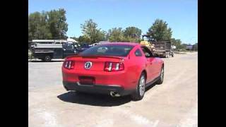 14319BLK Axle-Back Exhaust System 2011-2014 Ford Mustang - video thumbnail 4