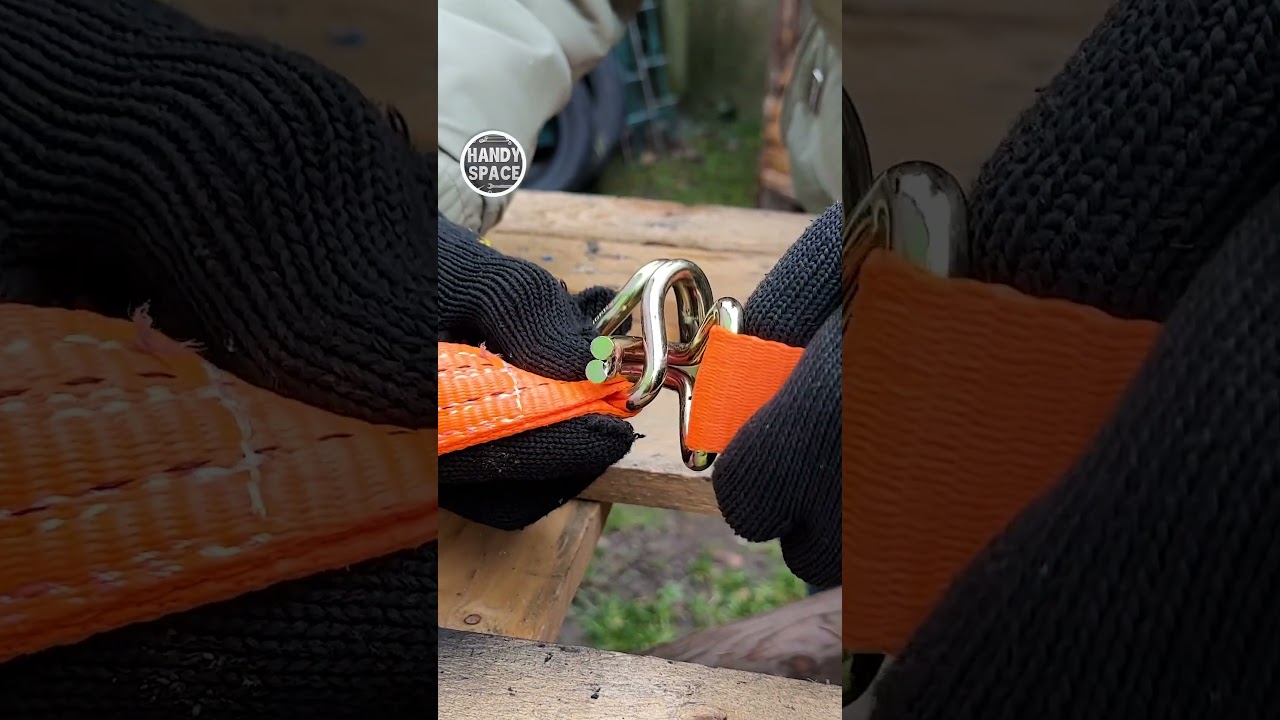 Wow! Ratchet Straps Trick!