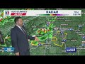 8 P M Weather Update Tracking Severe Storms Hail And Wind