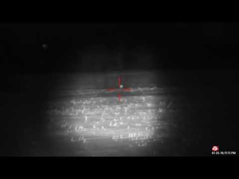 ATN Xsight 4K pro 3-14x, Sniper Hog Light 66lrx. Coyote #1 Josh’s rifle