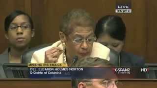 Eleanor Holmes Norton Apologizes To IRS' Koskinen - Doesn't Mention That He Donated To Her Campaign