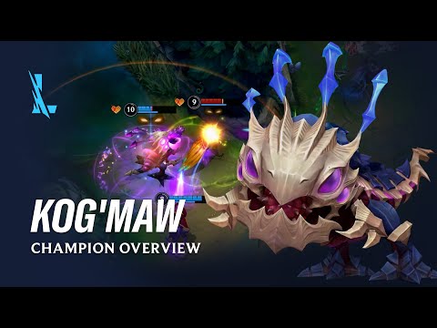 Kog'Maw Champion Overview | Gameplay - League of Legends: Wild Rift