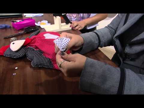 Mulher.com 21/06/2013 Karin Montone - Galinha porta rolo de papel Parte 2/2