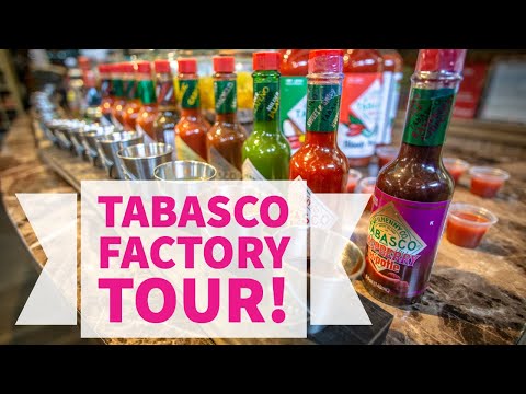 Tour the Tabasco Factory on Avery Island!