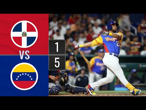Resumen Rep Dominicana vs Venezuela Clásico Mundial 11-mar