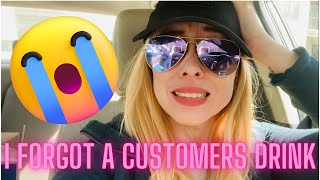 DoorDash Ride Along Vlog! How much did I make And... I forgot a customers drink!