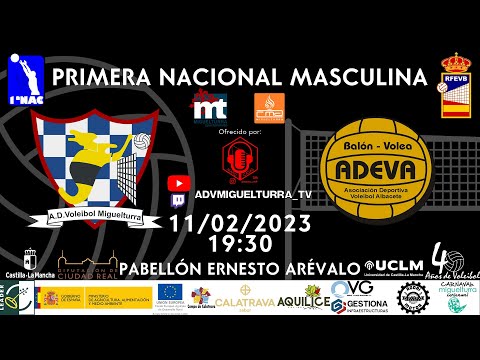 PRIMERA DIVISIÓN NACIONAL MASCULINA| ADV MIGUELTURRA - SOLISS ADEVA |GRUPO C 2022/23