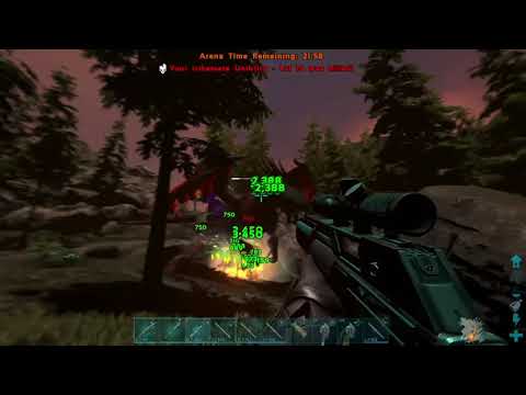 Defeating Alpha Dragon Boss ARK Survival Evolved