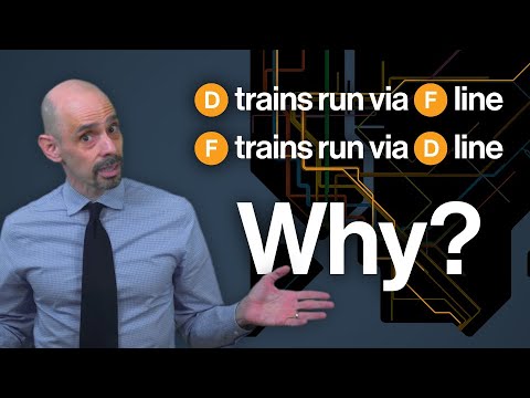 Brooklyn D and F Train Swap Explained