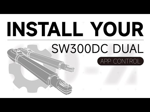 Safe, Easy, and Reliable for Every Home—CO-Z SW300DC Dual Swing Gate Opener Installation