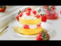 KETO Strawberry Shortcake From Scratch IN 5 MINUTES | Easy Low Carb Keto Dessert Recipes