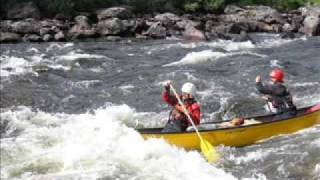 preview picture of video 'CANAD whitewater canoe / wildwater kano /canoë d'eaux vives'
