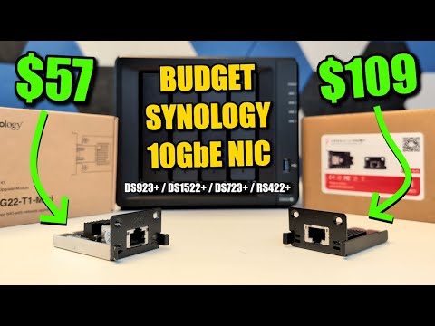 CHEAP 10GbE Adapter for Synology DS923+, DS1522+, DS723+, DS1522+ NAS - Should You Buy?