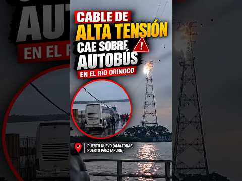 🚨 ALARMA EN EL RÍO ORINOCO