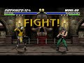 UMK 3 Fighting KUNG LAO Vs CYRAX FIGHTS Mortal Kombat MKP Expanded Plus