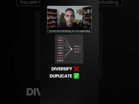 Aapke paas Kitne MUTUAL FUNDS hone chahiye?! | Ankur Warikoo #shorts