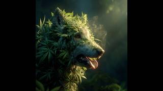 Emerald Sentinel: The Wolf Cloaked in Leafy Mystery 🐺