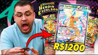 NÃO ACREDITO!!! TIREI DE PRIMEIRA A MELHOR CARTA