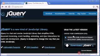 Download the video "jQuery Basics: An Introduction to jQuery"