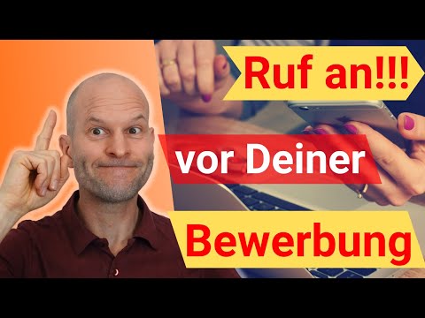 Anruf vor Bewerbung? 📞 JA, aber bitte mit den richtigen Fragen und guter Vorbereitung!