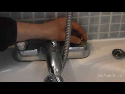 Fixing a bath tap
