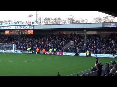 City equalise at Scunthorpe FA Cup 2nd Round 2014 - Worcester City FC TV