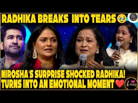 Radhika Completely Shattered🥹MR Radha’s Voice Roars Back on Stage! Crowd in Total Shock 😱🔥Nirosha