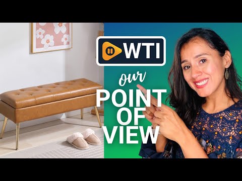 SNOWDROP Storage Bench-Entryway Bench - WTI product video review